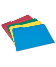 7530014840006 SKILCRAFT COLOR FILE FOLDER SET, 1/3-CUT TABS, LETTER SIZE, ASSORTED, 24/PACK