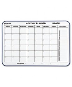 7520014845263 SKILCRAFT QUARTET 1-MONTH CUBICLE CALENDAR BOARD, 24 X 36