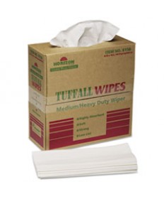 7920015122413, SKILCRAFT, TUFFALL WIPES, 16.75 X 9.75, WHITE, 100/BOX