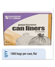 8105015171365, SKILCRAFT HIGH DENSITY TRASH CAN LINER, 16 GAL, 8 MICRONS, 24" X 33", NATURAL, 1,000/CARTON