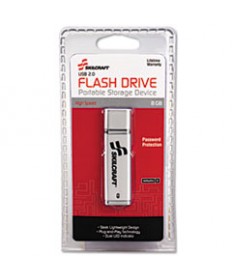 7045015584985, SKILCRAFT ULTRA-SLIM FLASH DRIVE, 8 GB, SILVER