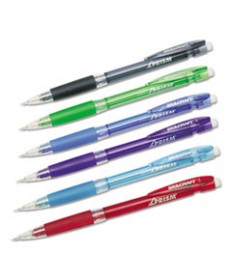 7520015654870 SKILCRAFT PRISM MECHANICAL PENCIL, 0.5 MM, BLACK LEAD, ASSORTED BARREL COLORS, DOZEN