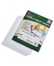 7530015789297 SKILCRAFT RECYCLED LASER AND INKJET LABELS, 0.94 X 3.44, WHITE, 18/SHEET, 25 SHEETS/PACK
