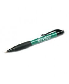 7520015789303 SKILCRAFT BIOWRITE RETRACTABLE BALLPOINT PEN, 0.7MM, BLUE INK, GREEN BARREL, DOZEN