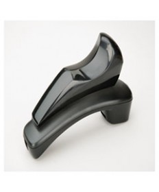 7520015926295, ANGULAR SHAPE TELEPHONE SHOULDER REST, 2 X 2 1/2 X 6 1/2, BLACK