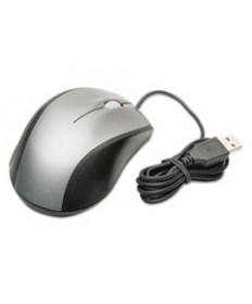 7025016184138, OPTICAL WIRED MOUSE, USB 2.0, RIGHT HAND USE, BLACK/GRAY