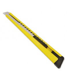5110016215253, SKILCRAFT UTILITY KNIFE, SNAP-OFF, 9 MM, 13 SEGMENTS, YELLOW/BLACK
