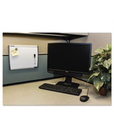 7110016222132 SKILCRAFT QUARTET CUBICLE MAGNETIC DRY ERASE BOARD, 14 X 11