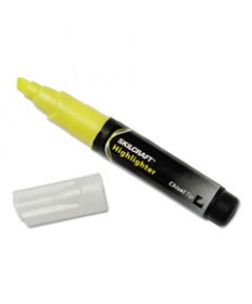 7520009044476 SKILCRAFT LARGE FLUORESCENT HIGHLIGHTER, CHISEL TIP, FLUORESCENT YELLOW, DOZEN