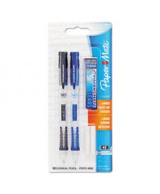 CLEAR POINT MECHANICAL PENCIL, 0.5 MM, HB (#2.5), BLACK LEAD, RANDOMLY ASSORTED BARREL COLORS, 2/PACK