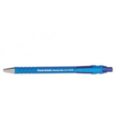 FLEXGRIP ULTRA RETRACTABLE BALLPOINT PEN, MEDIUM 1MM, BLUE INK/BARREL, DOZEN