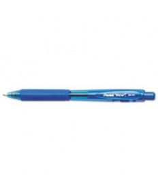WOW! RETRACTABLE BALLPOINT PEN, MEDIUM 1 MM, BLUE INK/BARREL, DOZEN