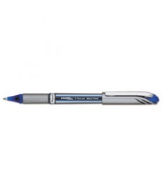 ENERGEL NV STICK GEL PEN, 0.7 MM METAL TIP, BLUE INK/BARREL, DOZEN