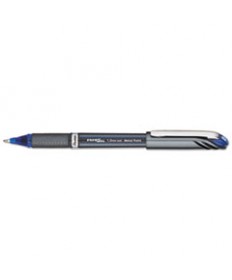 ENERGEL NV STICK GEL PEN, 1 MM METAL TIP, BLUE INK/BARREL, DOZEN