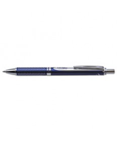 ENERGEL ALLOY RT RETRACTABLE GEL PEN, MEDIUM 0.7MM, BLACK INK, BLUE BARREL