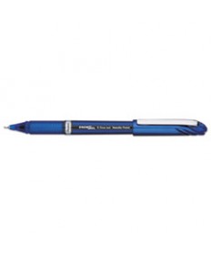 ENERGEL NV STICK GEL PEN, 0.5 MM NEEDLE TIP, BLUE INK/BARREL, DOZEN