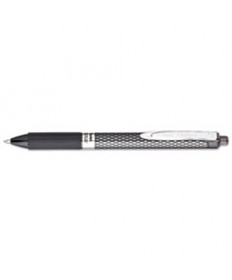 OH! GEL RETRACTABLE GEL PEN, MEDIUM 0.7MM, BLACK INK/BARREL, DOZEN