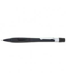 QUICKER CLICKER MECHANICAL PENCIL, 0.5 MM, HB (#2.5), BLACK LEAD, BLACK BARREL