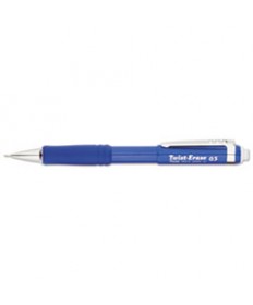 TWIST-ERASE III MECHANICAL PENCIL, 0.5 MM, HB (#2.5), BLACK LEAD, BLUE BARREL