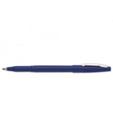 ROLLING WRITER STICK ROLLER BALL PEN, MEDIUM 0.8MM, BLUE INK/BARREL, DOZEN