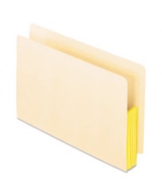 MANILA DROP FRONT SHELF FILE POCKETS, 5.25" EXPANSION, 10 SECTIONS, LEGAL SIZE, MANILA, 10/BOX