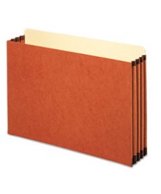 FILE CABINET POCKETS, 3.5" EXPANSION, LEGAL SIZE, REDROPE, 10/BOX