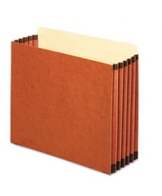 FILE CABINET POCKETS, 5.25" EXPANSION, LETTER SIZE, REDROPE, 10/BOX