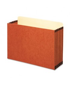 FILE CABINET POCKETS, 5.25" EXPANSION, LEGAL SIZE, REDROPE, 10/BOX