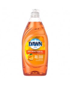 ULTRA ANTIBACTERIAL DISHWASHING LIQUID, ORANGE SCENT, 28 OZ BOTTLE, 8/CARTON