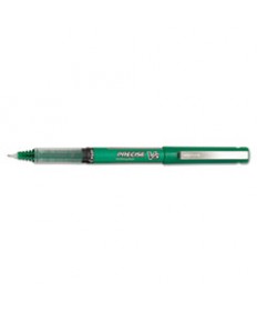 PRECISE V5 STICK ROLLER BALL PEN, EXTRA-FINE 0.5MM, GREEN INK/BARREL, DOZEN