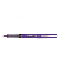 PRECISE V5 STICK ROLLER BALL PEN, 0.5MM, PURPLE INK/BARREL, DOZEN