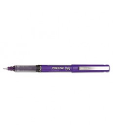 PRECISE V5 STICK ROLLER BALL PEN, 0.5MM, PURPLE INK/BARREL, DOZEN