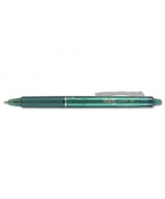 FRIXION CLICKER ERASABLE RETRACTABLE GEL PEN, 0.7 MM, GREEN INK/BARREL, DOZEN