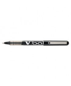 VBALL LIQUID INK STICK ROLLER BALL PEN, 0.5MM, BLACK INK/BARREL, DOZEN