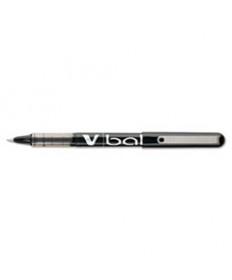 VBALL LIQUID INK STICK ROLLER BALL PEN, 0.5MM, BLACK INK/BARREL, DOZEN