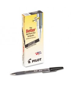 BETTER STICK BALLPOINT PEN, MEDIUM 1MM, BLACK INK, SMOKE BARREL, DOZEN