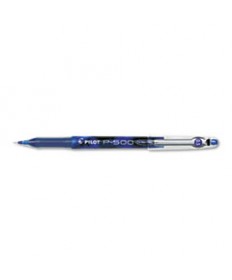 PRECISE P-500 STICK GEL PEN, EXTRA-FINE 0.5MM, BLUE INK/BARREL, DOZEN