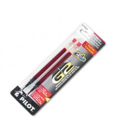 REFILL FOR PILOT GEL PENS, FINE POINT, RED INK, 2/PACK