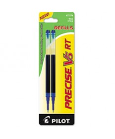 REFILL FOR PILOT PRECISE V5 RT ROLLING BALL, EXTRA-FINE POINT, BLUE INK, 2/PACK