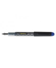 VARSITY FOUNTAIN PEN, MEDIUM 1MM, BLUE INK, GRAY PATTERN WRAP BARREL