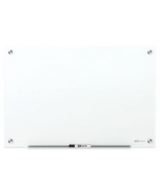 Brilliance Glass Dry-Erase Boards, 96 x 48, White Surface