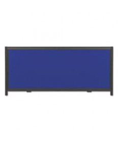 Prestige Plus Magnetic Fabric Bulletin Board, 48 X 36, Aluminum Frame