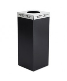SQUARE-FECTA LID, RECYCLE, 15.5W X 15.5D X 3H, SILVER