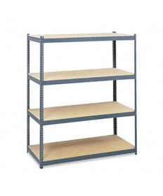 Steel Pack Archival Shelving, 69w X 33d X 84h, Gray
