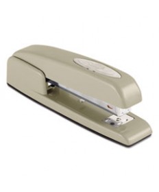 747 Business Full Strip Desk Stapler, 25-Sheet Capacity, Polished Chrome