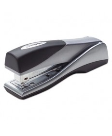 Optima Grip Full Strip Stapler, 25-Sheet Capacity, Silver