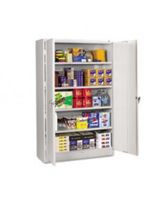 Double Tier Locker, Triple Stack, 36w X 18d X 72h, Medium Gray