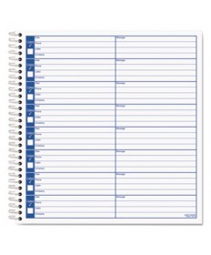 Voice Message Log Books, 8 1/2 X 8 1/4, 800-Message Book