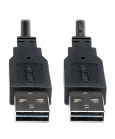 UNIVERSAL REVERSIBLE USB 2.0 CABLE, REVERSIBLE A TO REVERSIBLE A (M/M), 6 FT.