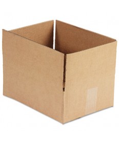 FIXED-DEPTH SHIPPING BOXES, REGULAR SLOTTED CONTAINER (RSC), 12" X 9" X 4", BROWN KRAFT, 25/BUNDLE